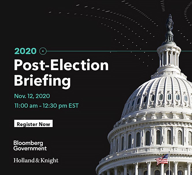 2020 Post-Election Briefing with Bloomberg Government