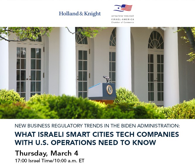 What Israeli Smart Cities Tech Companies with U.S. Operations Need to Know