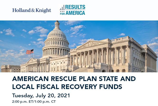 American Rescue Plan State and Local Fiscal Recovery Funds