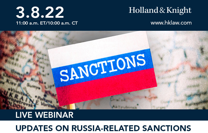 Updates on Russia-Related Sanctions