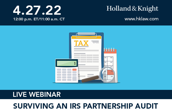 Surviving an IRS Partnership Audit