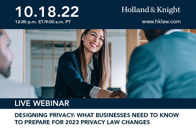 Designing Privacy: What Business Need To Know To Prepare For 2023 Privacy Law Changes