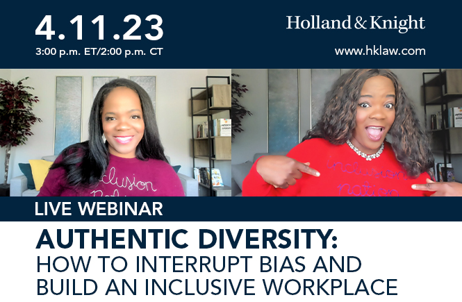 Authentic Diversity: How to Interrupt Bias and Build an Inclusive Workplace