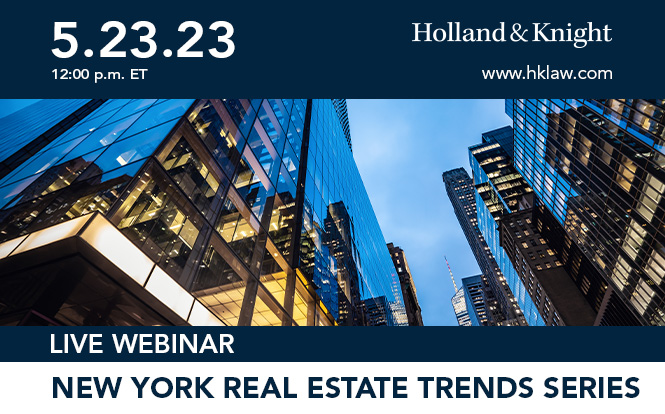 New York Real Estate Trends Webinar Series Part 2: Converting Rental Apartment Buildings to Condominiums