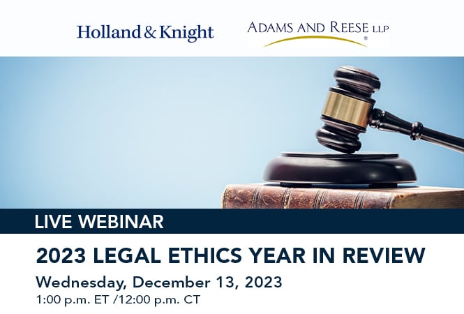 Legal Ethics Year in Review