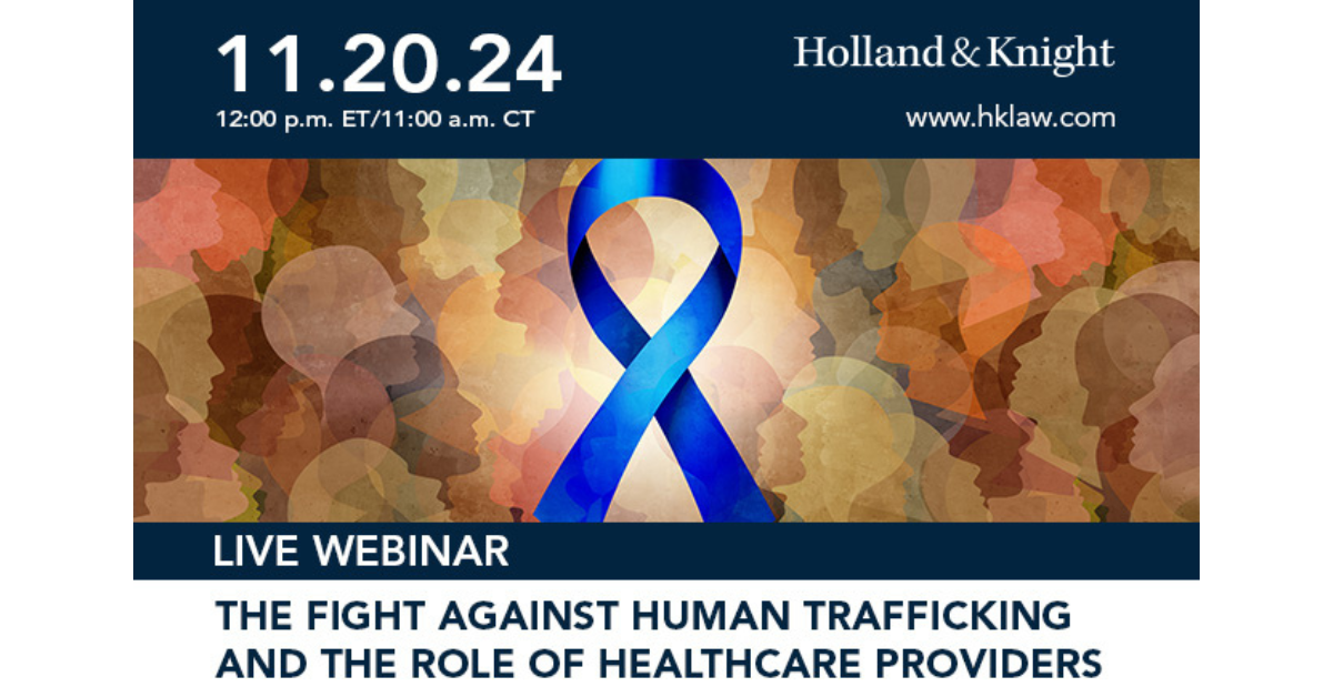 The Fight Against Human Trafficking and the Role of Healthcare ...