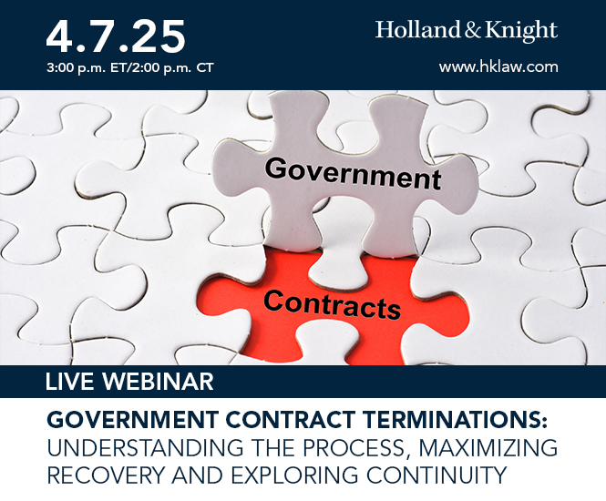 Government Termination Webinar