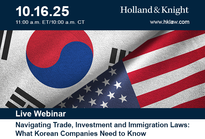 Korean and U.S. flags