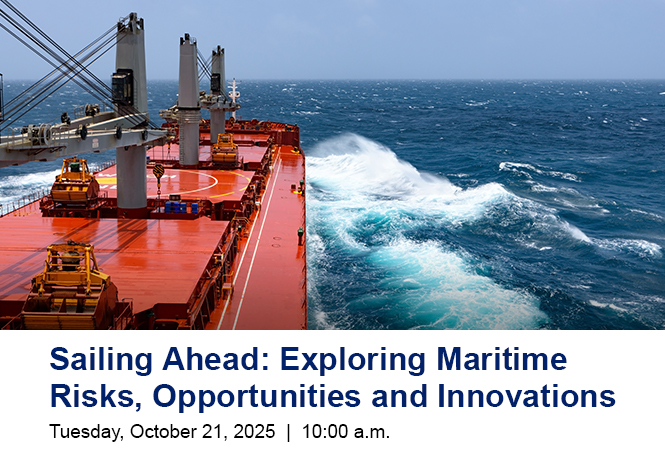 Sailing Ahead: Exploring Maritime Risks and Opportunities, Innovations and Global Trade