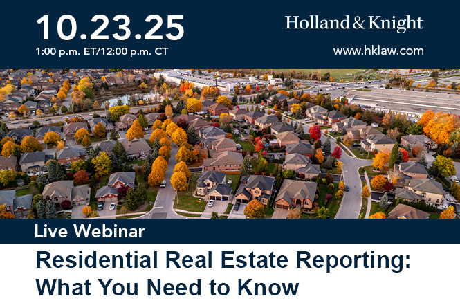 Residential Real Estate Reporting: What You Need to Know