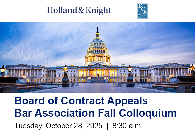 Board of Contract Appeals Bar Association Fall Colloquium