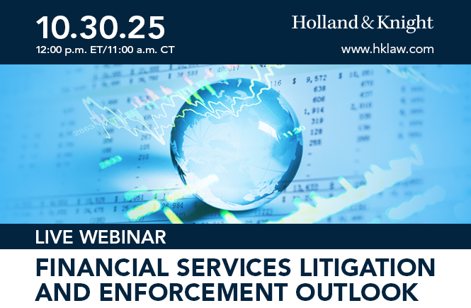 Crystal ball on blue financial charts