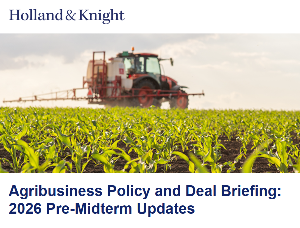 Agribusiness Policy and Deal Briefing