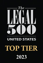 The Legal 500 United States Top Tier Law Firm 2023