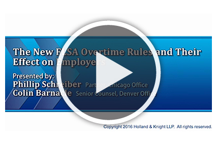 New FLSA Overtime Rules and Their Effect on Employers