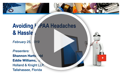 Avoiding HIPAA Headaches and Hassles