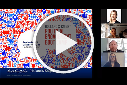 Political Engagement Boot Camp Series - Part 3: PAC Operations and Fundraising – Legal and Compliance Issues