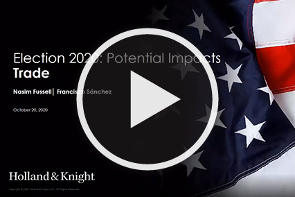 Pre-Election Series: Trade webinar still