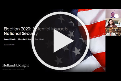 Election 2020 Potential Impacts National Security and Defense still