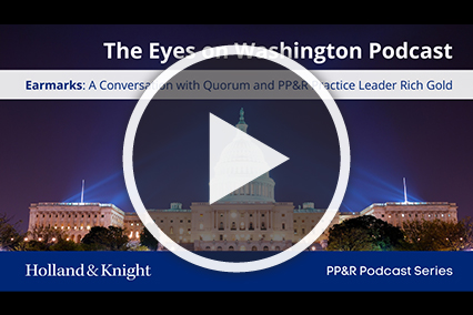Earmarks: A Conversation with Quorum and PP&R Practice Leader Rich Gold