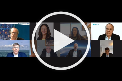 Zoom screenshot of presenters