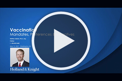 Nathan Adams COVID-19 Vaccination Webinar