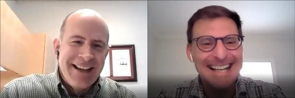 Dan Sennott and Jason Klitenic Zoom screenshot