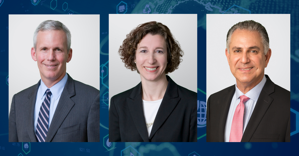 Jim Davis, Vanessa Sciarra and Francisco Sanchez