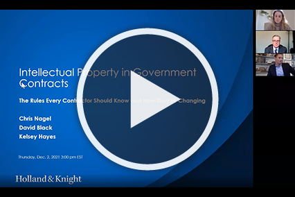 Intellectual Property in Government Contracts