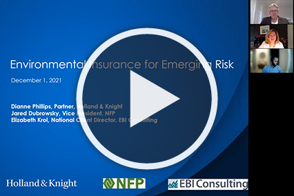 Environmental Insurance for Emerging Risks