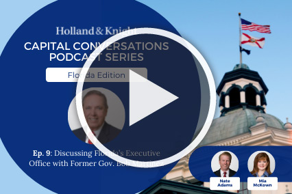 Podcast: Discussing Florida’s Executive Office with Former Governor Bob Martinez
