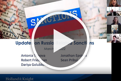 Russia Related Sanctions Still