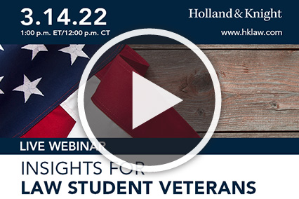 Insights for Law Student Veterans