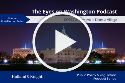 COP27 In Review: It Takes a Village