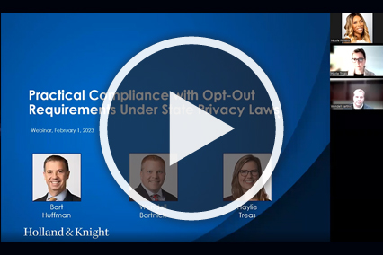 Practical Compliance with Opt-Out Requirements Under State Privacy Laws