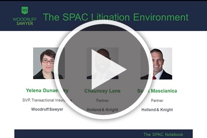 A Discussion of the Current SPAC Litigation Environment