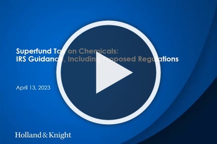 Proposed Rules to Implement the Superfund Tax on Chemicals