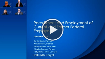 Recruiting and Hiring Federal Employees in the Age of DOGE: Navigating the Tripwires