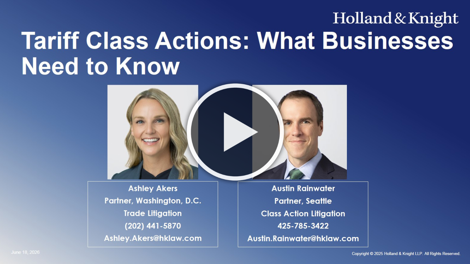 Tariff Class Actions: What Businesses Need to Know