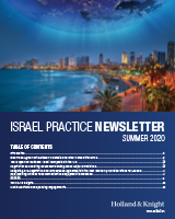 Israel Newsletter Summer 2020
