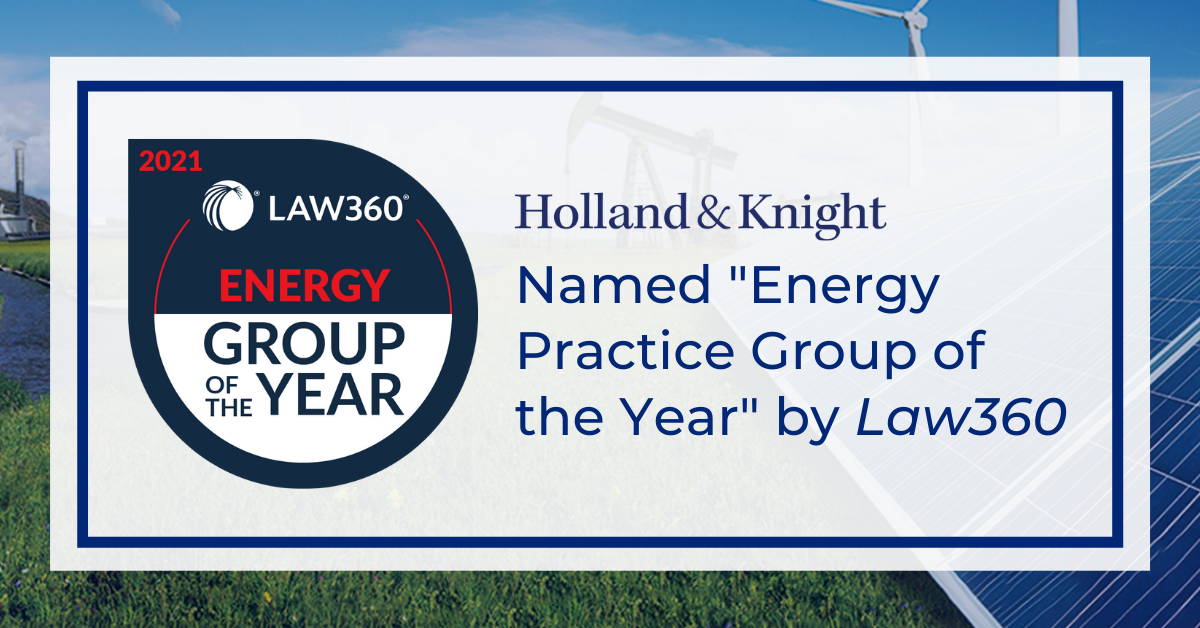 Energy Group of the Year 2021