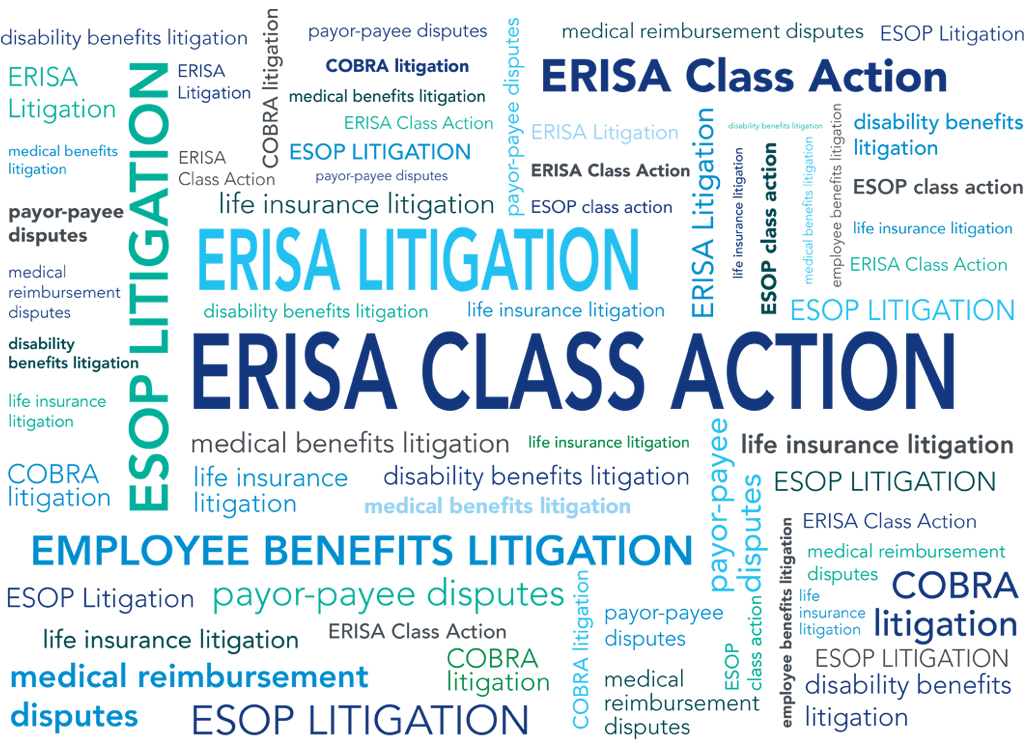 Word Cloud ERISA Class Action