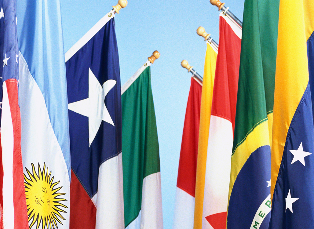 Latin American Flags