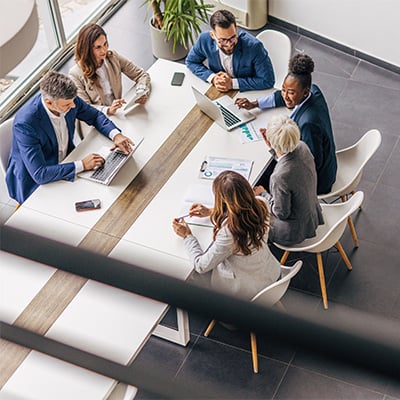 Business people in a meeting