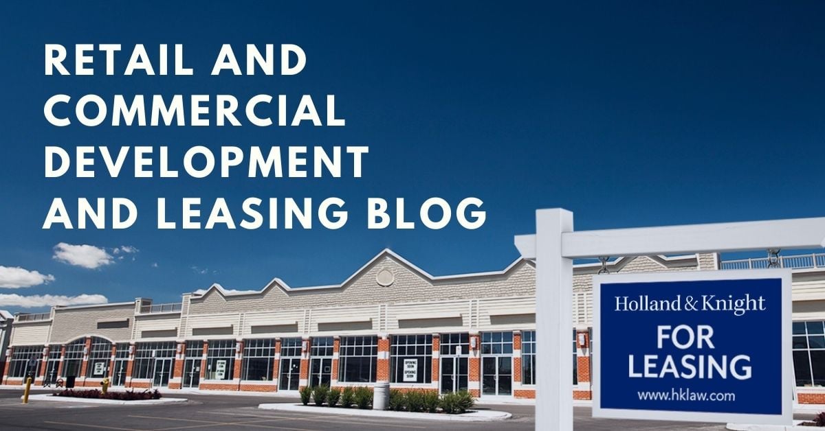 Retail and Commercial Development and Leasing Blog